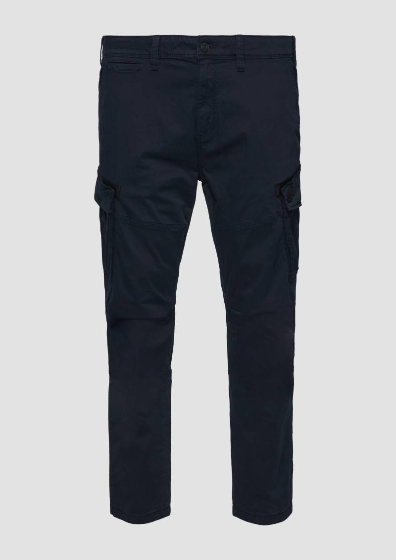 s.Oliver - Regular: Cargohose mit Straight Leg, Herren, blau von s.Oliver