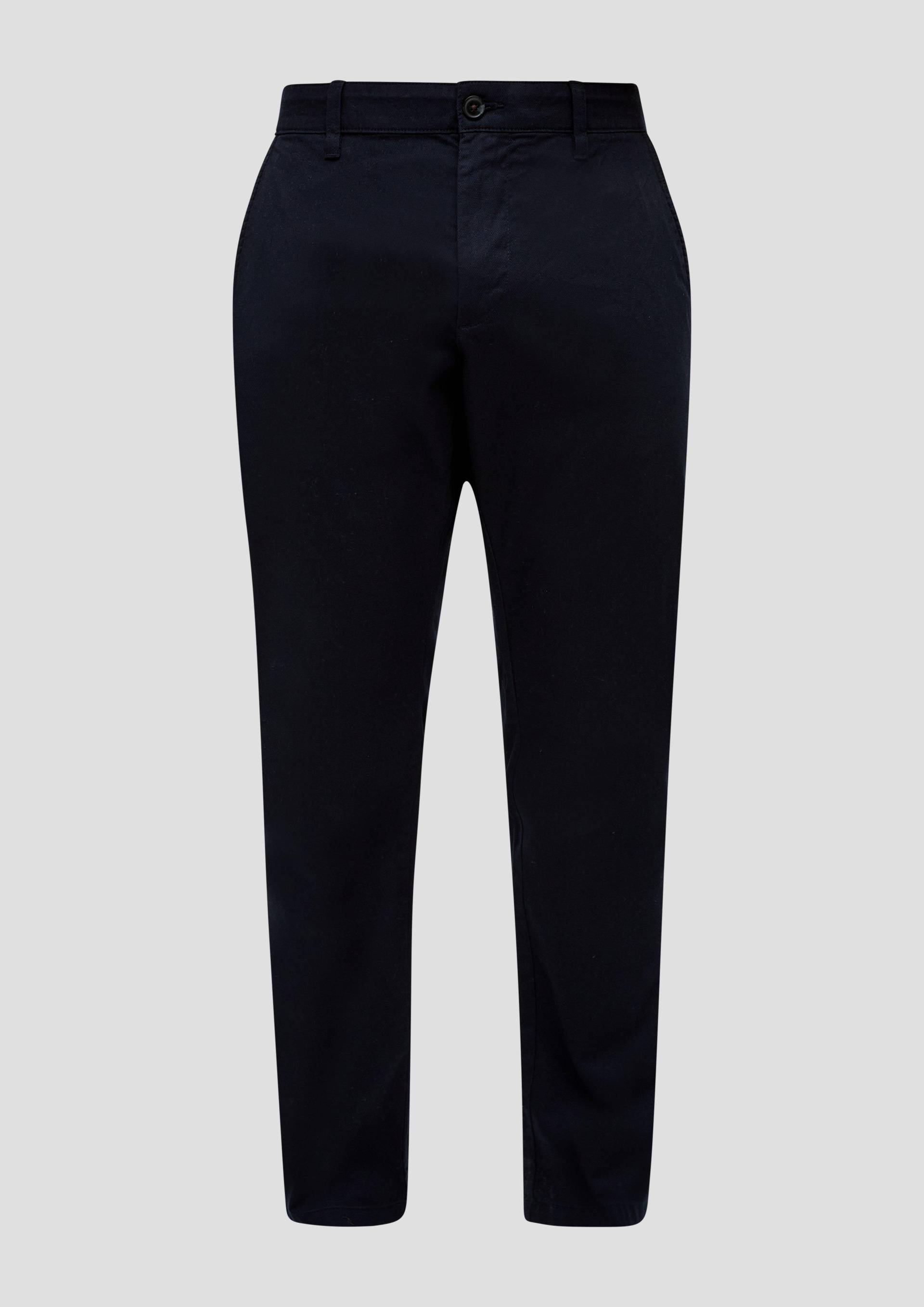 s.Oliver - Regular: Chino aus Baumwollstretch, Herren, blau von s.Oliver