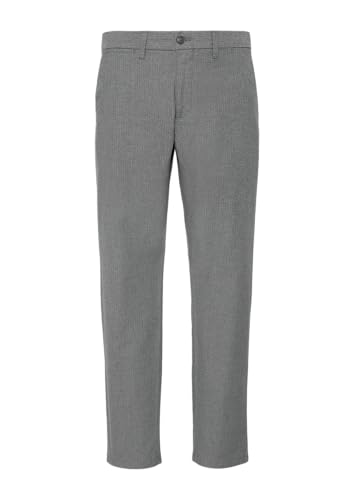 s.Oliver Regular: Chino mit Webstruktur grau 30/32 von s.Oliver