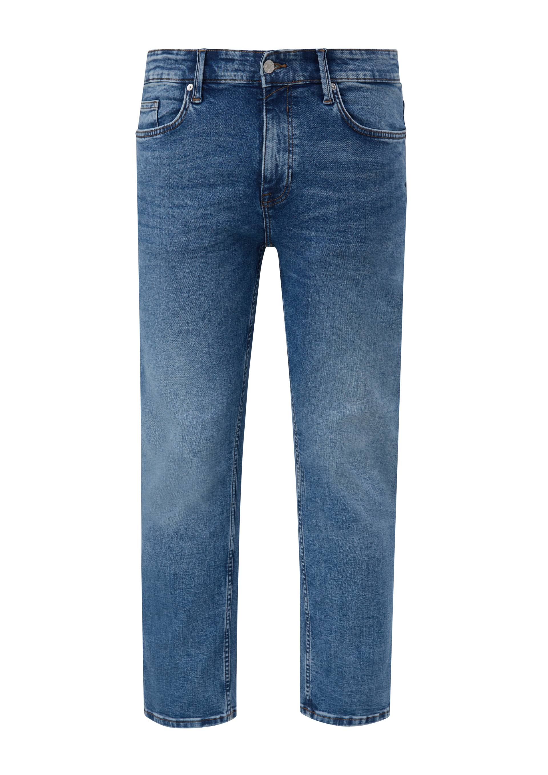 s.Oliver - Jeans Casby / Relaxed Fit / Mid Rise / Straight Leg, Herren, blau von s.Oliver