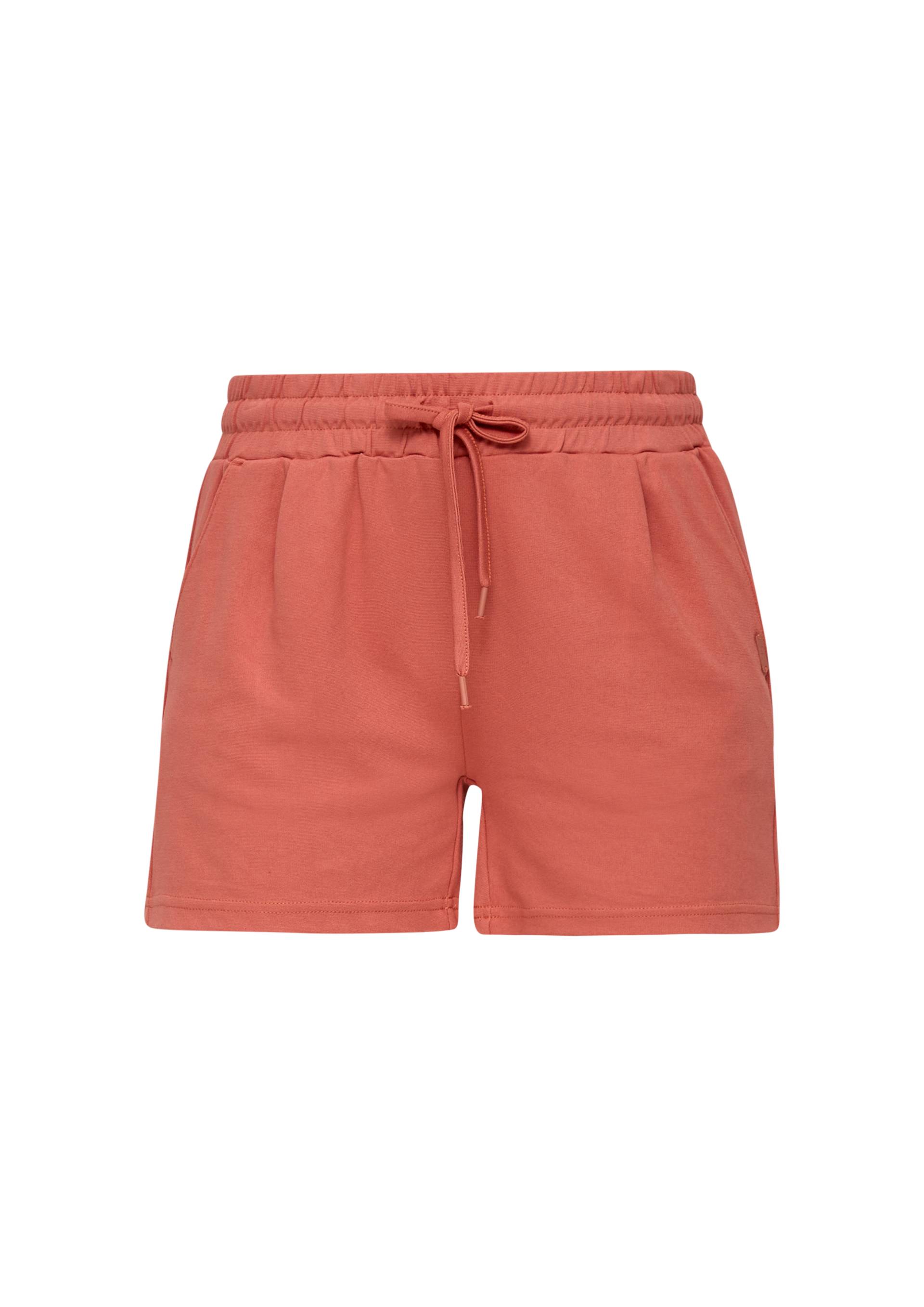 QS - Regular: Shorts aus Viskosemix, Damen, Orange von QS