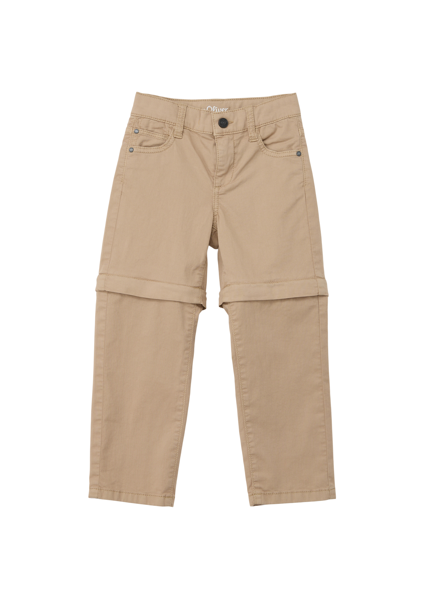 s.Oliver - Relaxed: Hose mit Zip-off-Funktion, Kinder, Beige von s.Oliver