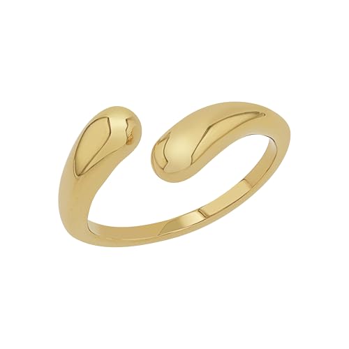 s.Oliver Ring Edelstahl Damen Ringe, Gold, Kommt in Schmuck Geschenk Box von s.Oliver