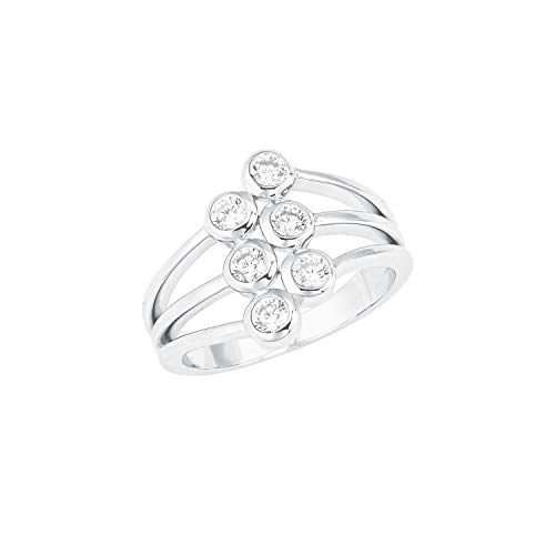 s.Oliver Damen Echtschmuck Ring Silber 925 Geschenkidee Muttertag Geburtstag von s.Oliver