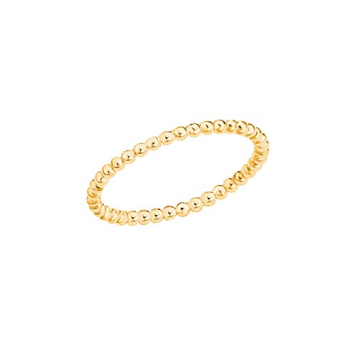 s.Oliver Ring 925 Sterling Silber Damen Ringe, Gold, Kommt in Schmuck Geschenk Box, 2026142 von s.Oliver