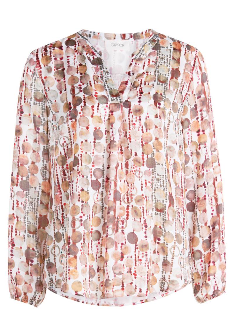 CARTOON - Blusenshirt brown/red - Gr. - 46 von CARTOON