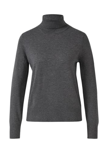 s.Oliver Rollkragenpullover aus Viskosemix Graphit 40 von s.Oliver