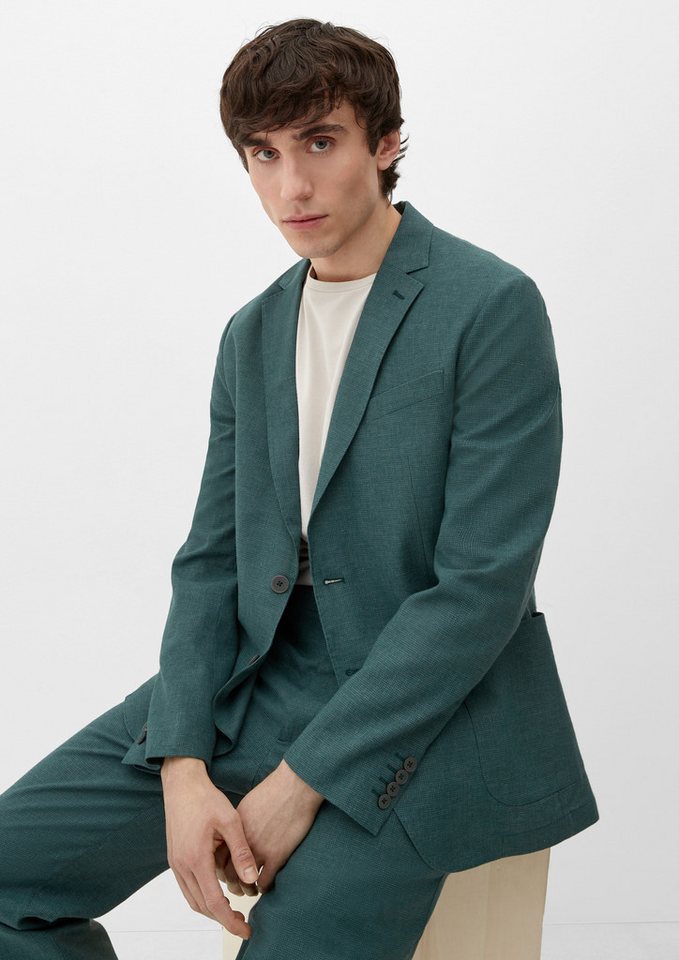 s.Oliver Sakko Indoor-Sakko S.OCLEVER Sakko aus Leinenmix von s.Oliver