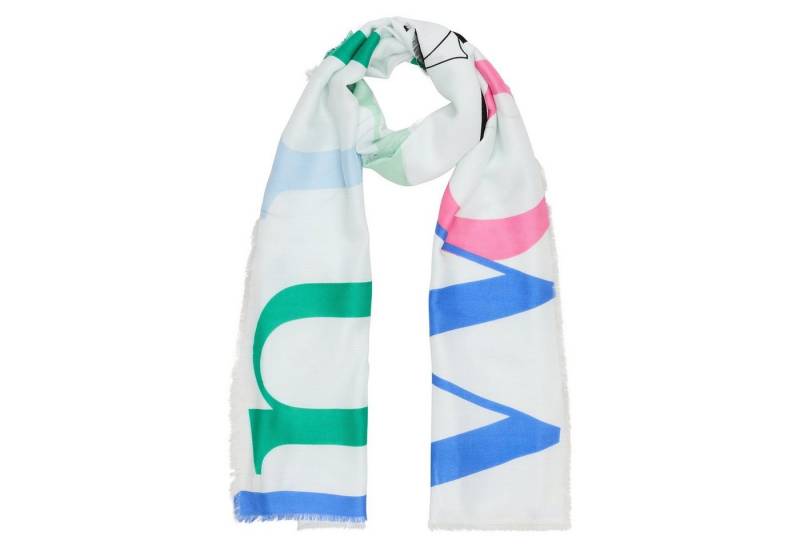 s.Oliver Schal Damen Schal mit feinen Fransen Halstuch 2130055-02D4 von s.Oliver