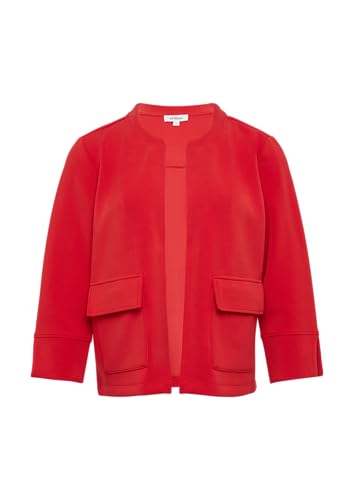 s.Oliver Scuba-Jacke im Relaxed Fit mit 3/4-Ärmeln rot 46 von s.Oliver