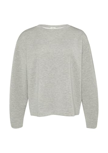 s.Oliver Scuba-Sweatshirt aus Modalmix mit Faltendetail grau meliert 38 von s.Oliver