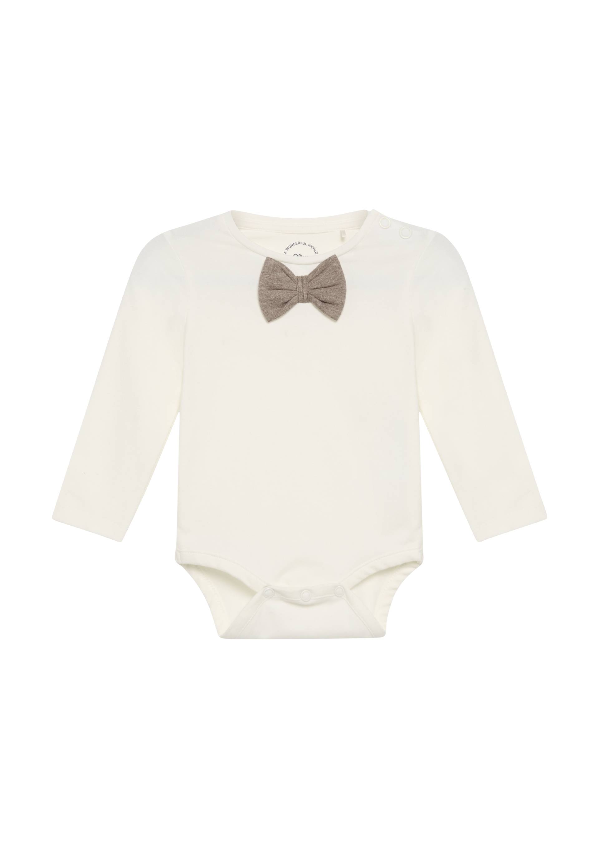 s.Oliver - Shirtbody mit Fliege, Babys, creme von s.Oliver