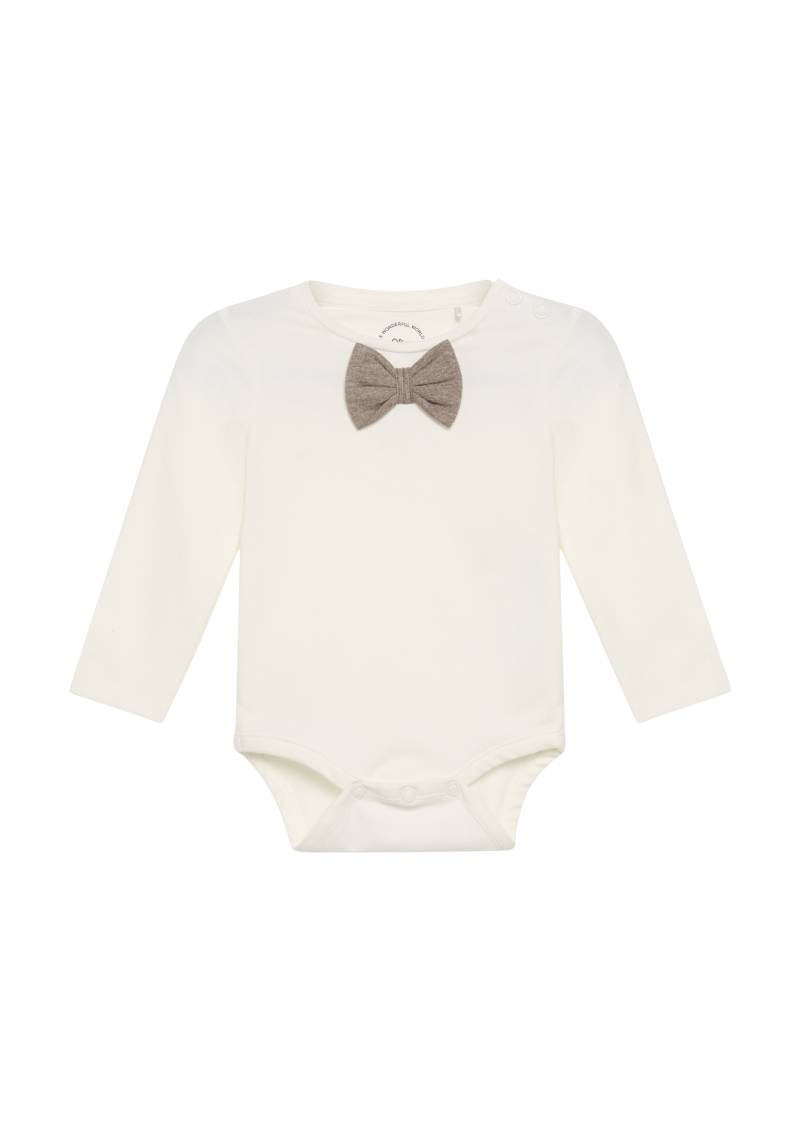 s.Oliver - Shirtbody mit Fliege, Babys, creme von s.Oliver