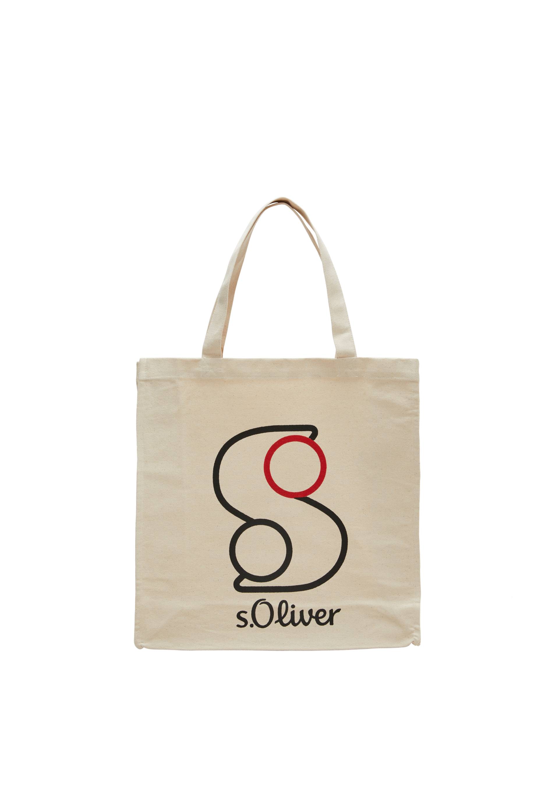 s.Oliver - Shopper aus Canvas, Damen, Beige von s.Oliver