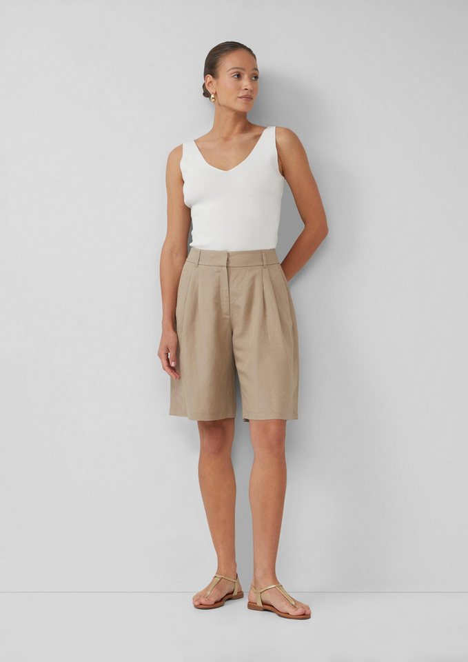 s.Oliver Shorts Bermuda Bermuda aus Leinenmix von s.Oliver