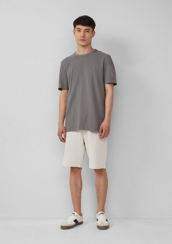 s.Oliver Shorts Bermuda DETROIT Detroit: Sweat-Bermuda mit Flammgarnstruktur im Relaxed Fit von s.Oliver