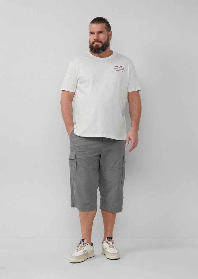 s.Oliver Shorts Bermuda FILE File: Strukturierte Bermuda im Relaxed Fit in 3/4-Länge von s.Oliver