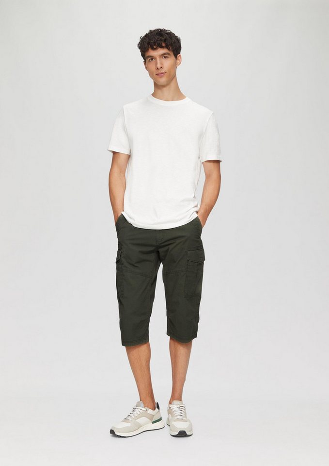 s.Oliver Shorts Bermuda FILE File: Strukturierte Bermuda im Relaxed Fit in 3/4-Länge von s.Oliver