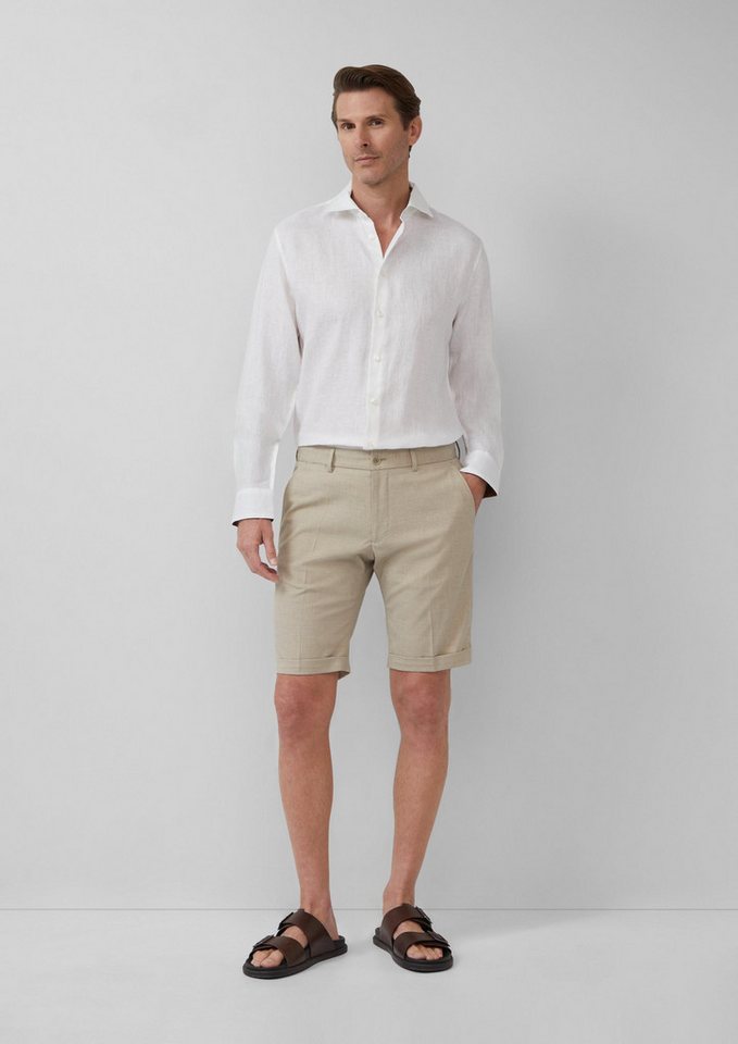 s.Oliver Shorts Bermuda Fein gemusterte Bermuda im Regular Fit von s.Oliver