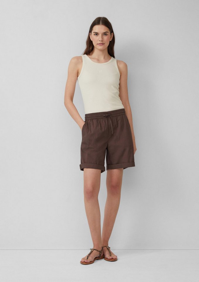 s.Oliver Shorts Hose Leichte Relaxed-Fit-Shorts aus Baumwollmix von s.Oliver