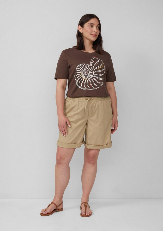 s.Oliver Shorts Hose Leichte Shorts aus Baumwollmix im Relaxed Fit von s.Oliver