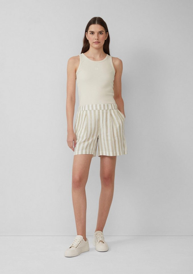 s.Oliver Shorts Hose Shorts aus Leinenmix mit Eingrifftaschen von s.Oliver