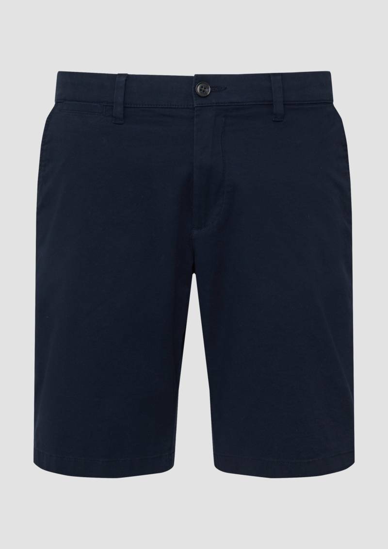 s.Oliver - Phoenix: Chino-Shorts aus Baumwollstretch, Herren, blau von s.Oliver