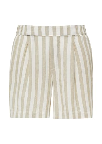 s.Oliver Shorts aus Leinenmix mit Eingrifftaschen Hellbraun 38 von s.Oliver