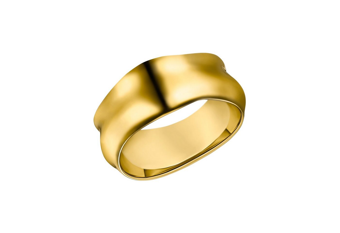 s.Oliver Fingerring S.Oliver Ring Damen 2033978 Edelstahl gelbgold von s.Oliver