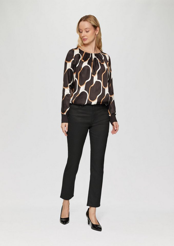 s.Oliver Slim-fit-Jeans Jeans-Hose BETSY Cropped-Jeans Betsy / Slim Fit / High Rise / Slim Leg / Coating von s.Oliver