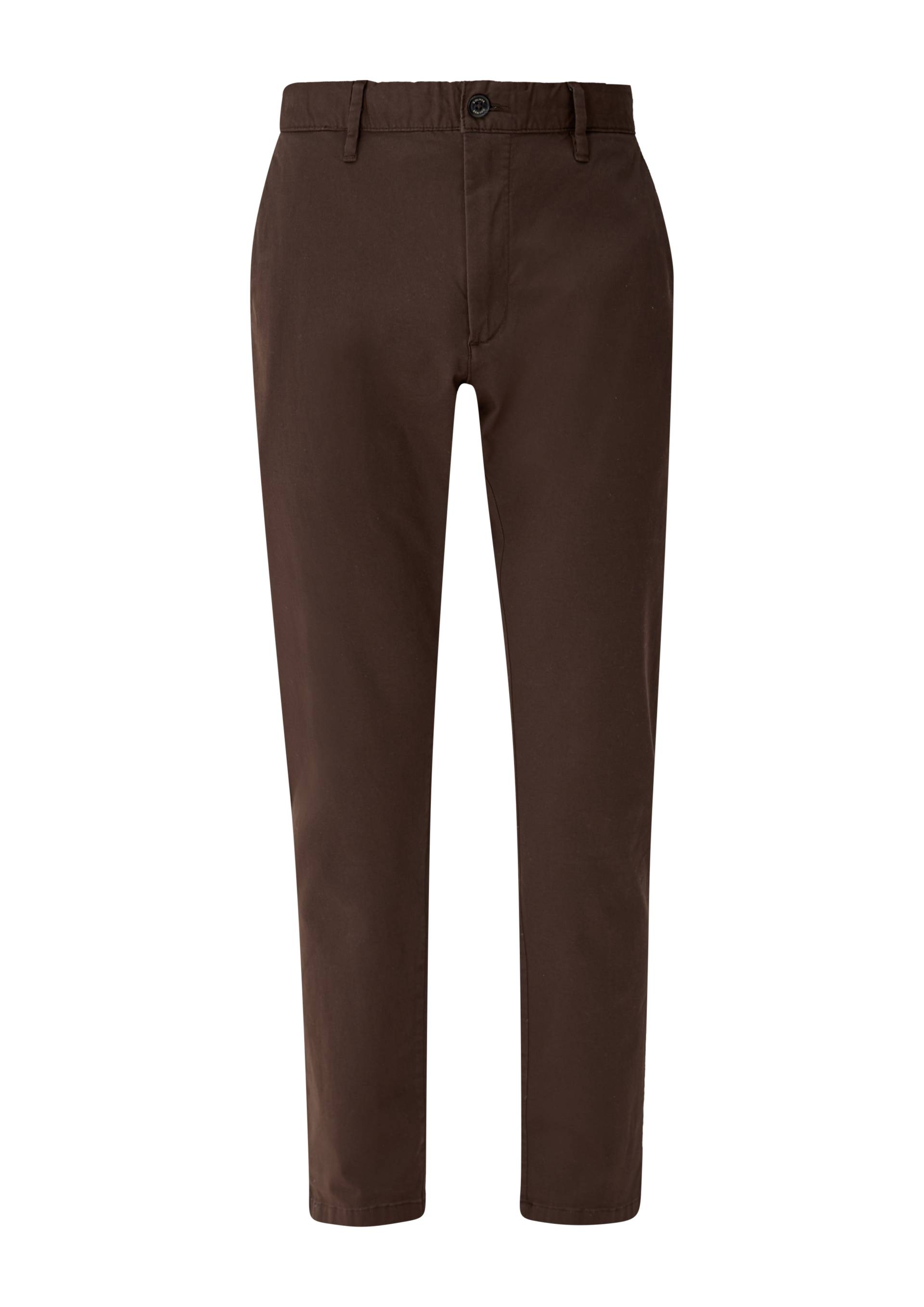 s.Oliver - Slim: Schlichte Chino-Hose, Herren, braun von s.Oliver