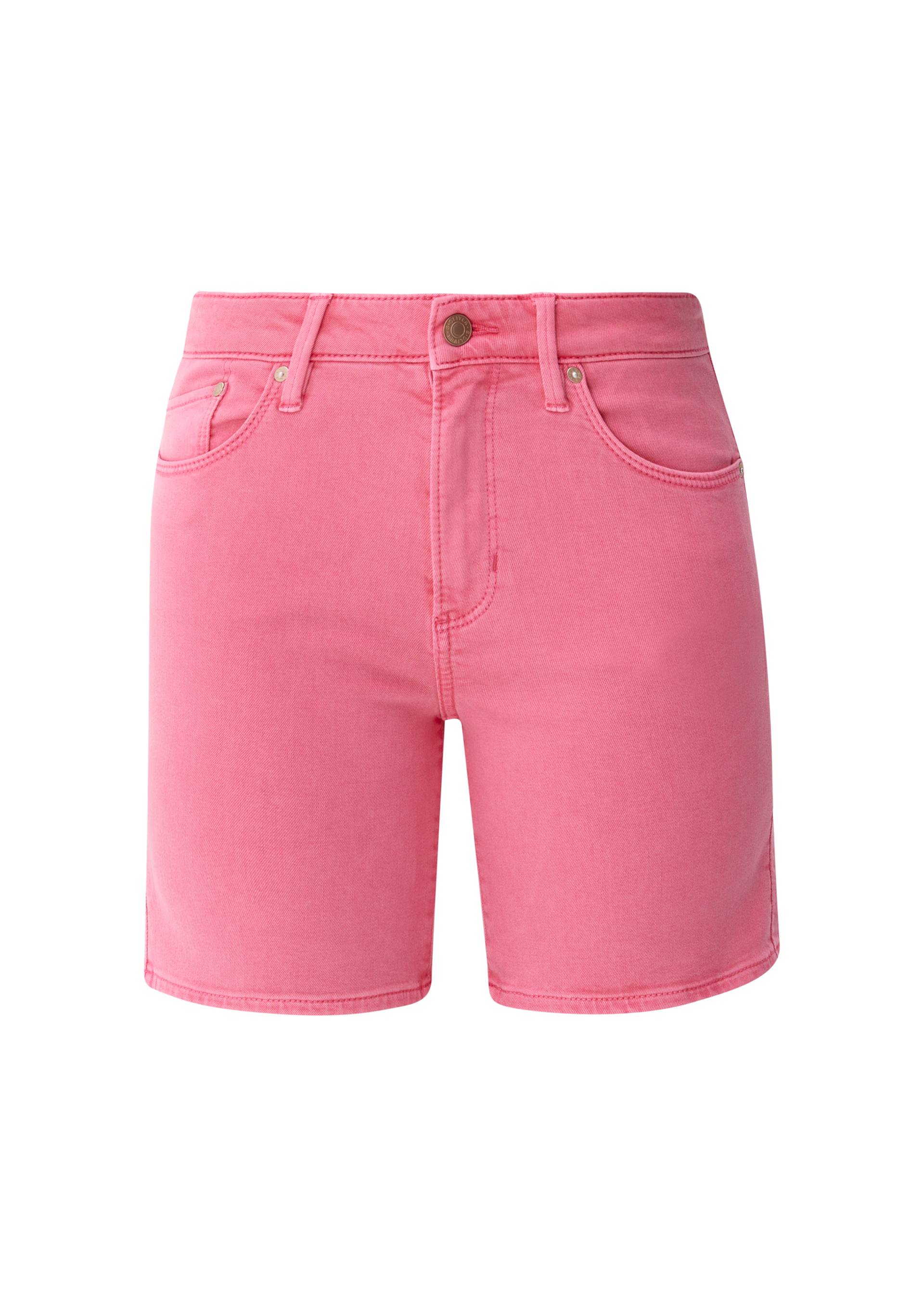 s.Oliver - Jeans-Shorts Betsy / Slim Fit / Mid Rise / Slim Leg, Damen, Rosa von s.Oliver