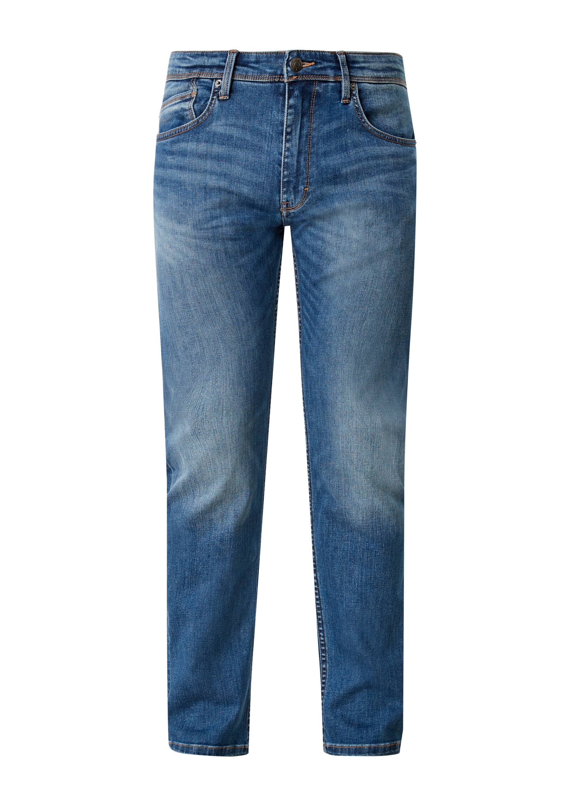 s.Oliver - Jeans Keith / Slim Fit / Mid Rise / Slim Leg, Herren, blau von s.Oliver