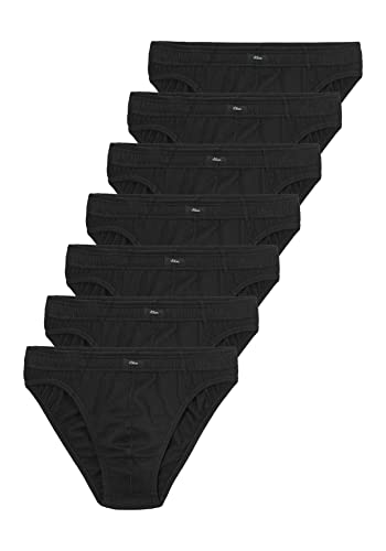 s.Oliver Change Daily: 7er Pack Klassische Slip-Unterhosen in schwarz/weiß/Navy – ultimativer Komfort für jeden Tag von s.Oliver