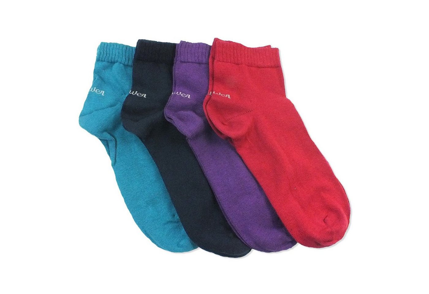 s.Oliver Sneakersocken S21008 (Packung, 4-Paar, 4 Paar) Kinder Sneaker-Socken, Sneakersocken, Jungen & Mädchen, Kindersocken von s.Oliver