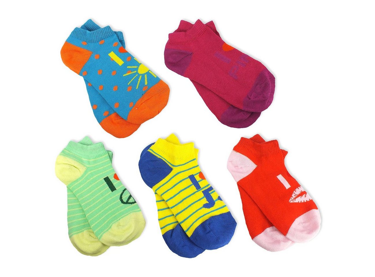 s.Oliver Sneakersocken S24129 (Set, 5-Paar, 5 Paar) Kinder Sneaker-Socken, Sneakersocken, Jungen & Mädchen, Kindersocken von s.Oliver