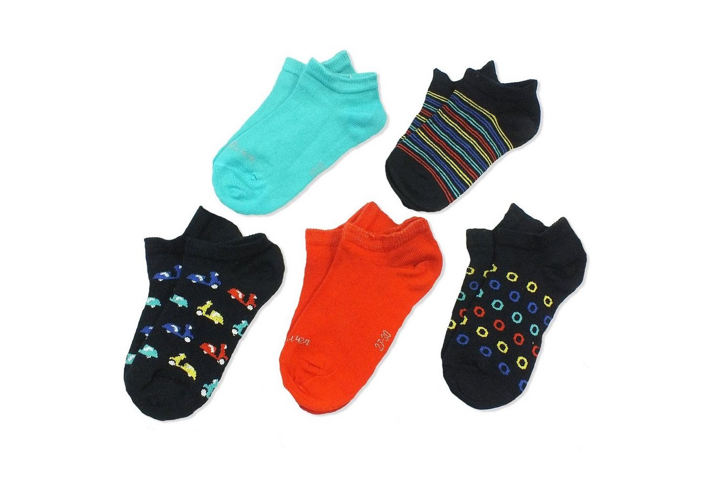 s.Oliver Sneakersocken S24139 (Packung, 5-Paar, 5 Paar) Kinder Sneaker-Socken, Sneakersocken, Jungen & Mädchen, Kindersocken von s.Oliver