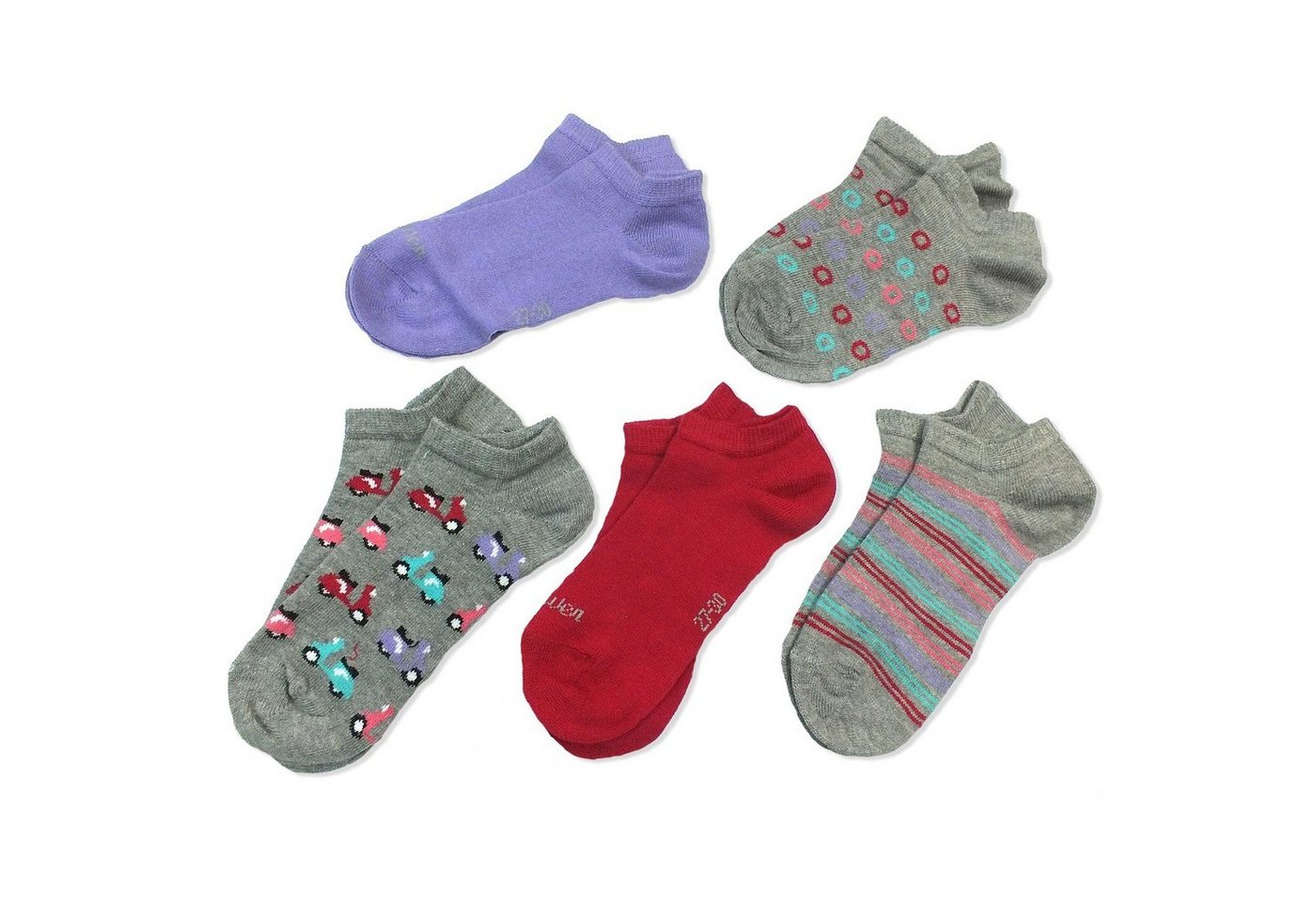 s.Oliver Sneakersocken S24139 (Packung, 5-Paar, 5 Paar) Kinder Sneaker-Socken, Sneakersocken, Jungen & Mädchen, Kindersocken von s.Oliver