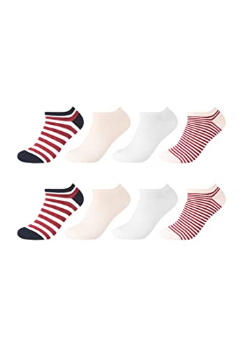 s.Oliver Unisex Sneakersocken 8er Pack 39/42 faded rose von s.Oliver