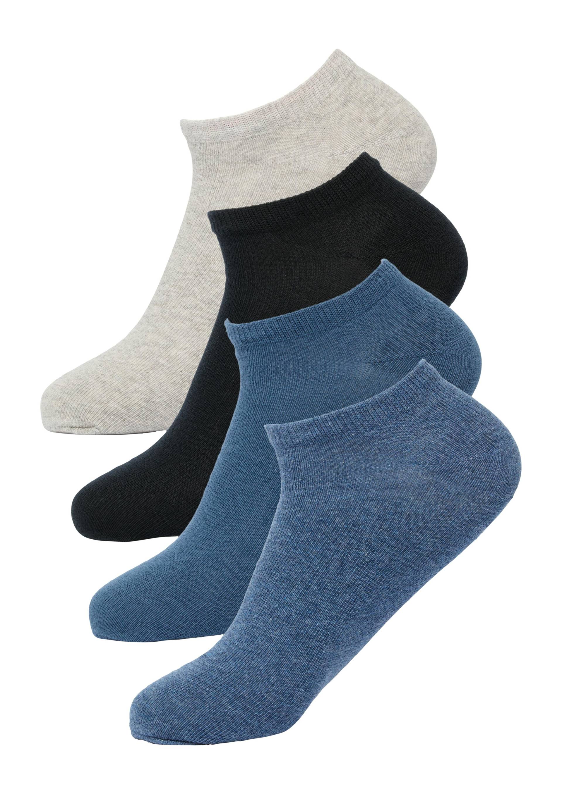 s.Oliver - Sneakersocken blau|grau|schwarz - Gr. - 40.5 von s.Oliver