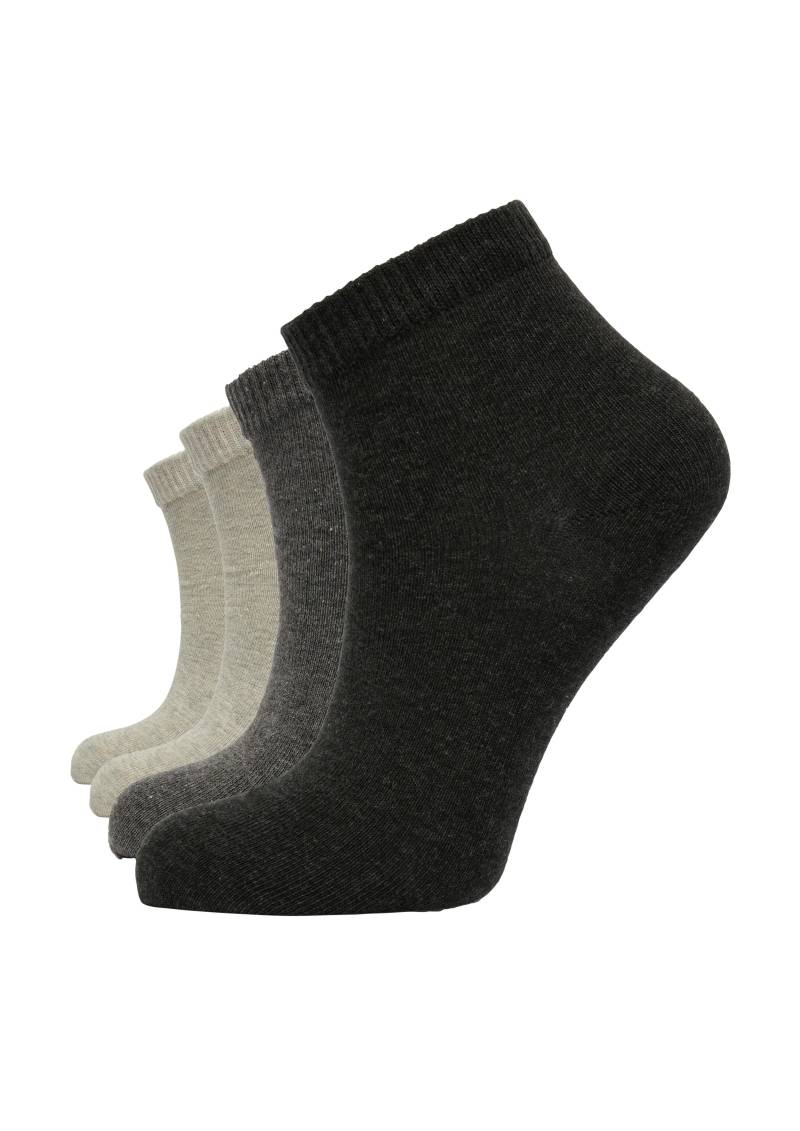 s.Oliver - Sneakersocken grau|schwarz - Gr. - 36.5 von s.Oliver
