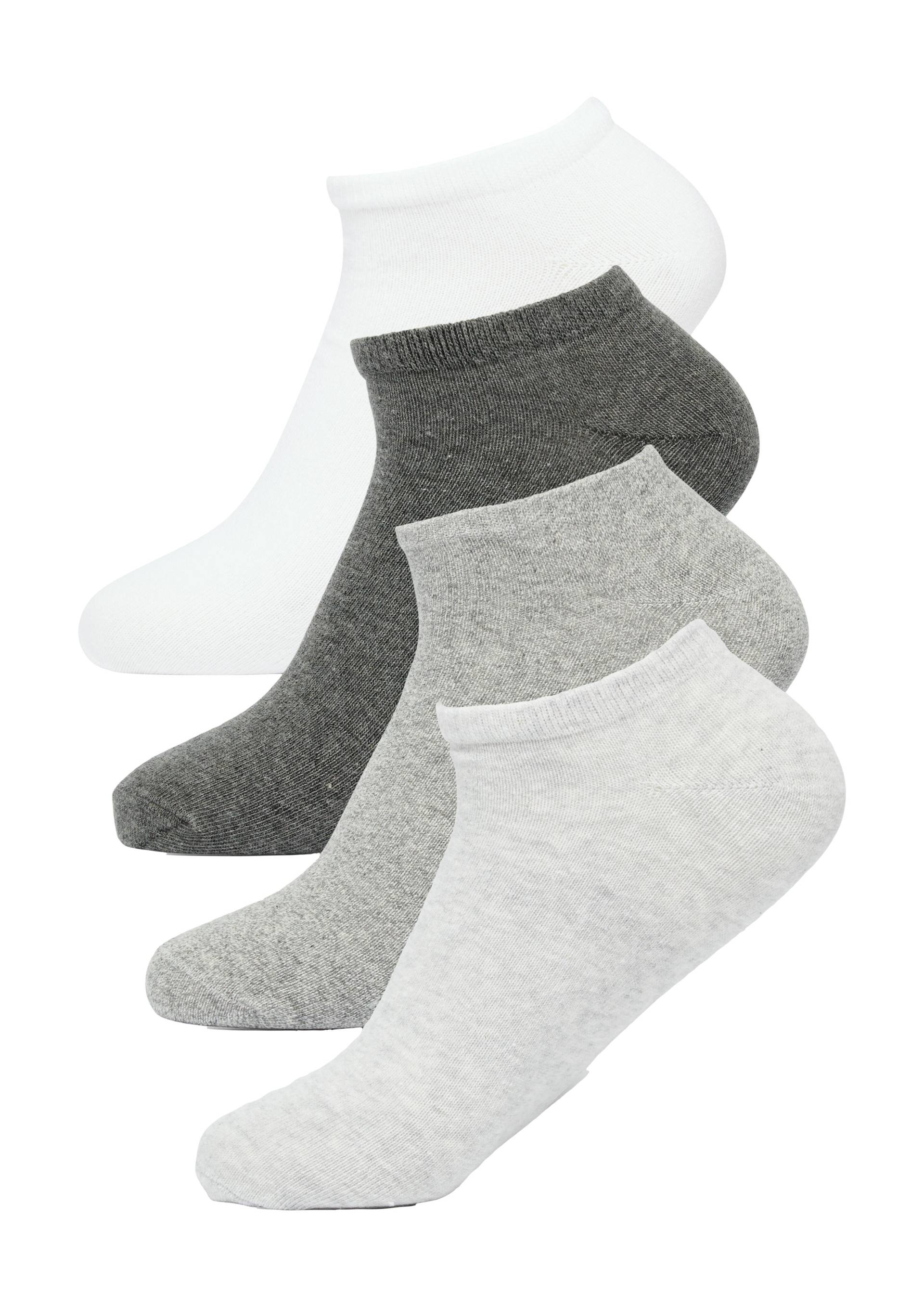 s.Oliver - Sneakersocken grau|weiß - Gr. - 40.5 von s.Oliver
