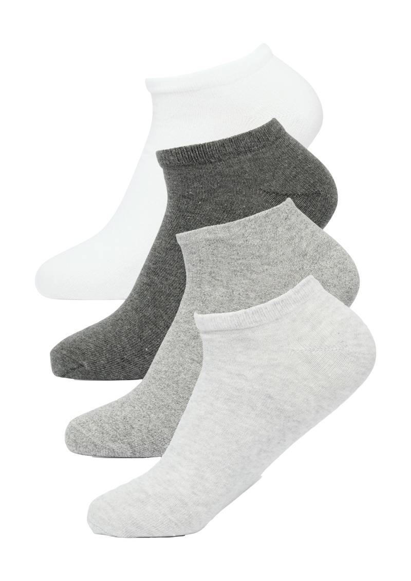 s.Oliver - Sneakersocken grau|weiß - Gr. - 44.5 von s.Oliver