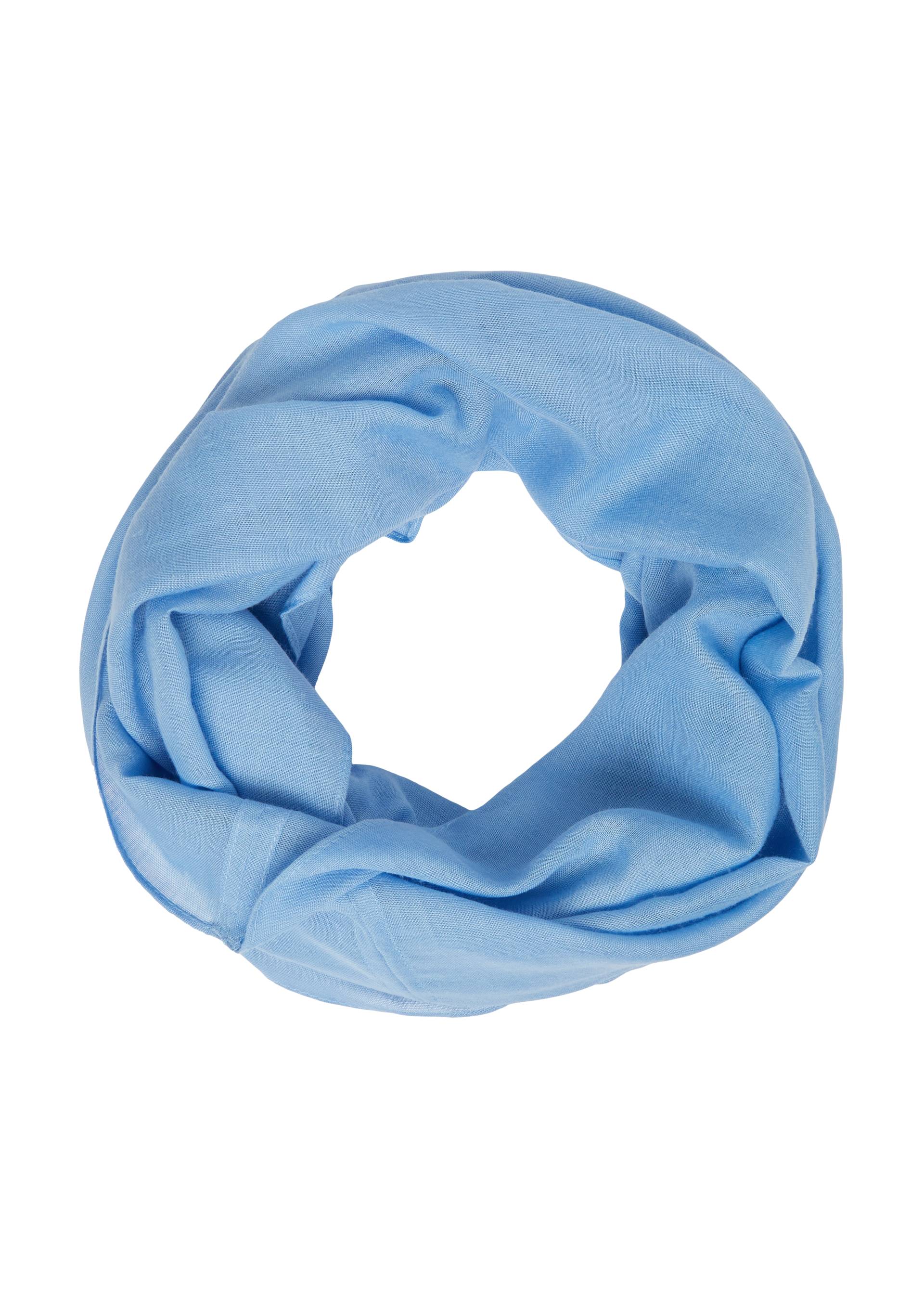 s.Oliver - Snood aus Viskosemix, Damen, blau von s.Oliver