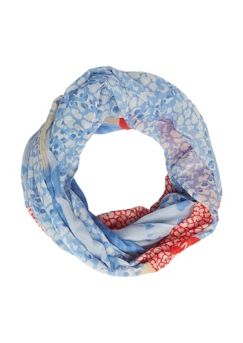 s.Oliver Snood mit All-over-Print hellblau ONESIZE von s.Oliver