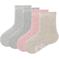 s.Oliver Socken Baby originals organic ABS 4er-Pack rose melange von s.Oliver