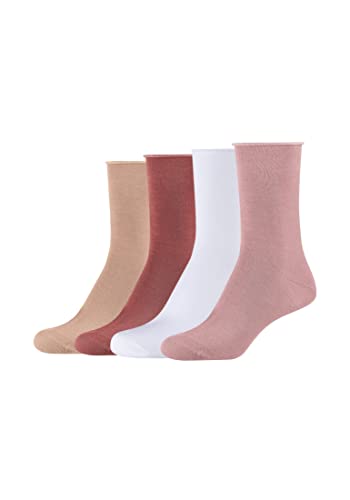 s.Oliver Damen Socken 4er Pack 35/38 mellow rose von s.Oliver