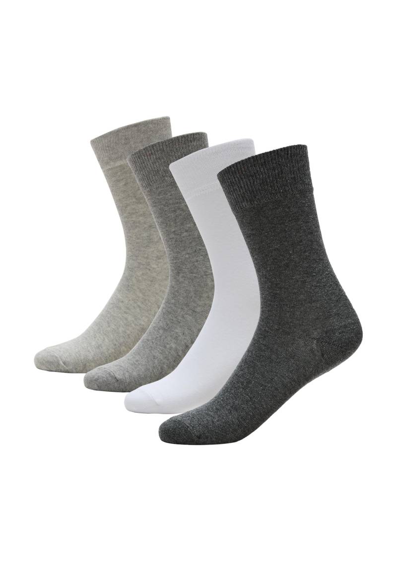s.Oliver - Socken grau|weiß - Gr. - 36.5 von s.Oliver