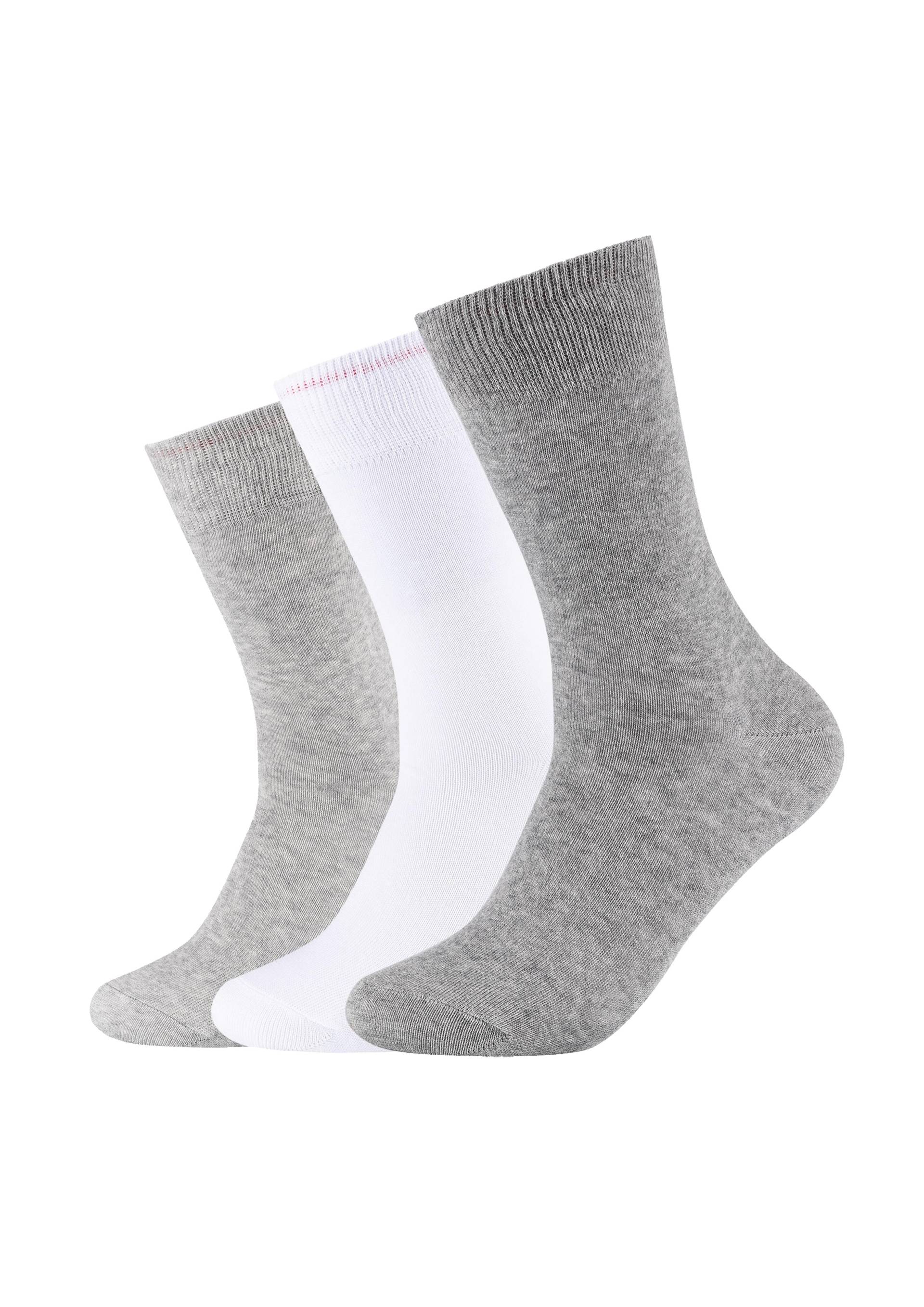 s.Oliver - Socken grau|weiß - Gr. - 44.5 von s.Oliver