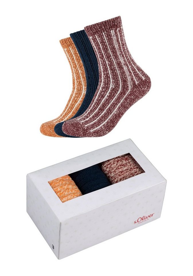 s.Oliver Socken Sockenbox 3er Pack von s.Oliver